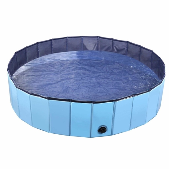 Picture of Dog Pool Foldable PVC Non-Slip Paddling Pool